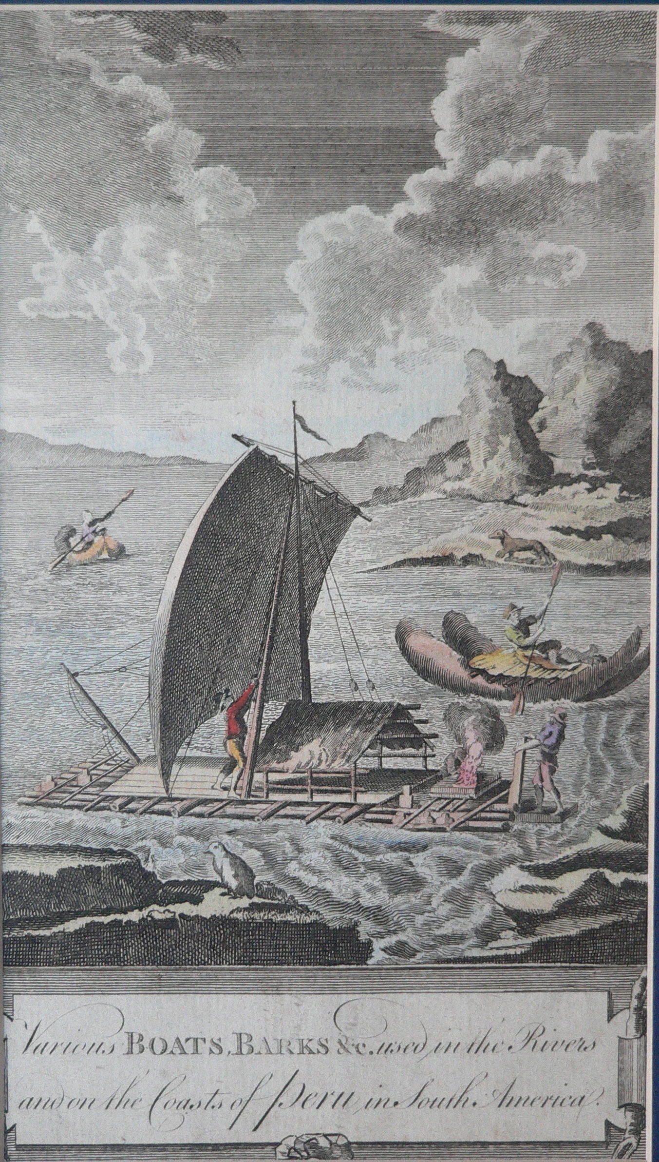 Tumpis Navigators and Ocean Balsa Rafts with Guaras